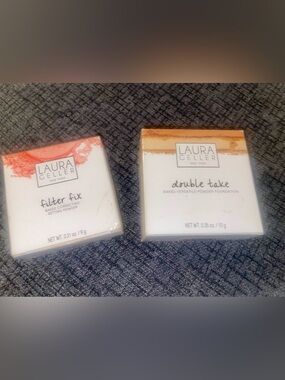 Laura Geller Double Take Baked Foundation/Filter Fix Setting Powder